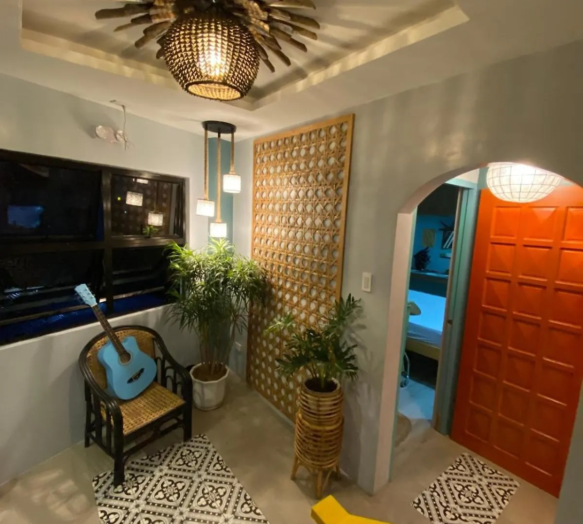 Near Airport Nordic Cozy Br With Roof Deck Mini Pool Apartment Manila Philippines